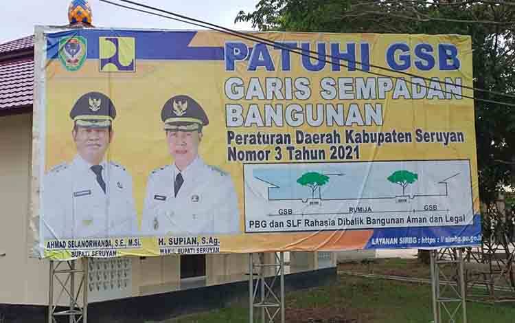 Dinas PUPR Seruyan Gencarkan Sosialisasi Kepatuhan Garis Sempadan Bangunan