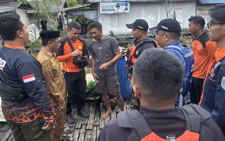 Tim SAR Gabungan Temukan Korban Tenggelam di Sungai Simpang Warga Aluh- Aluh Meninggal Dunia