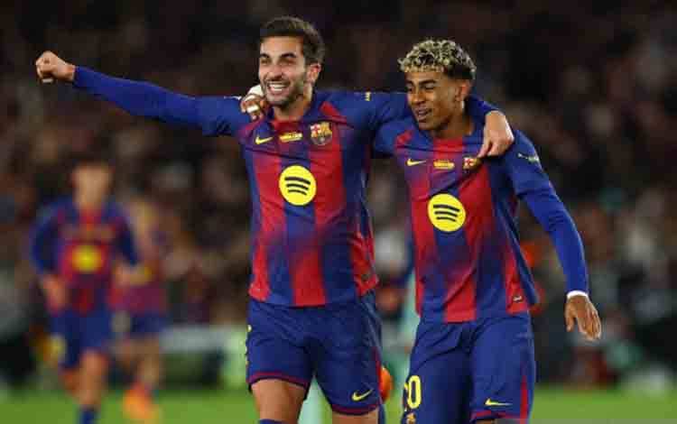 Barcelona Juara Liga Spanyol Setelah Hantam Madrid 2-0