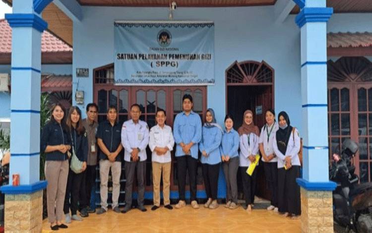 Dinkes Palangka Raya Lakukan Peninjauan Depot Air Isi Ulang dan Dapur MBG