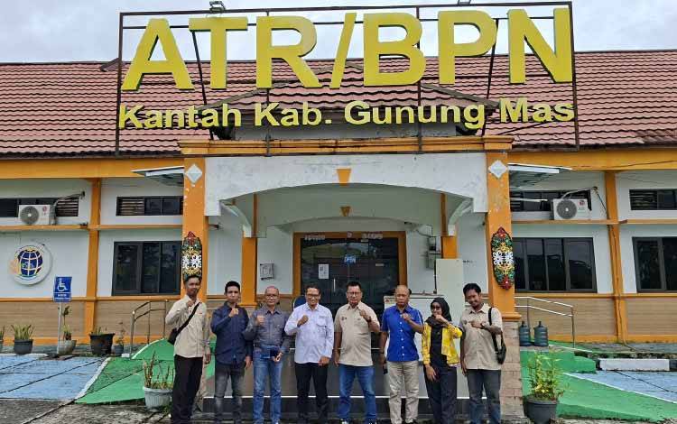 Kantor Pertanahan Gunung Mas Siap Bersinergi dengan PWI Ciptakan Informasi Akurat