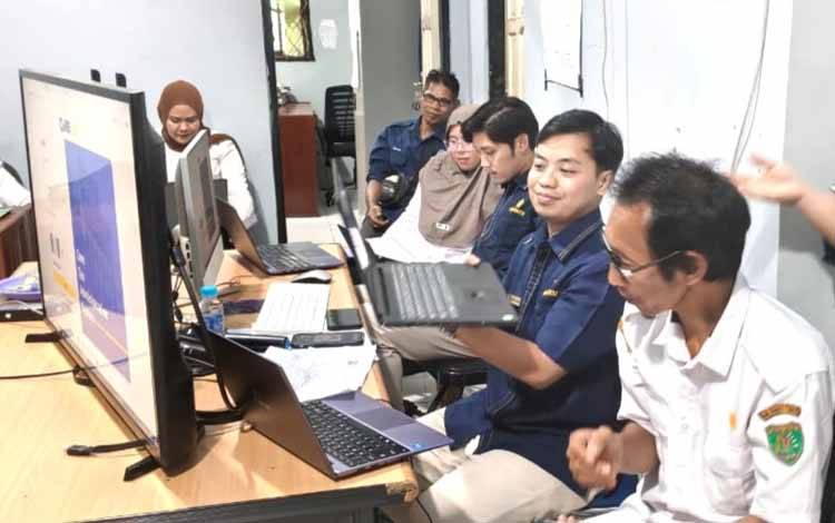 KP2KP Tamiang Layang Dampingi ASN Diskominfops Bartim Lapor SPT Tahunan 2025 lewat CoreTax