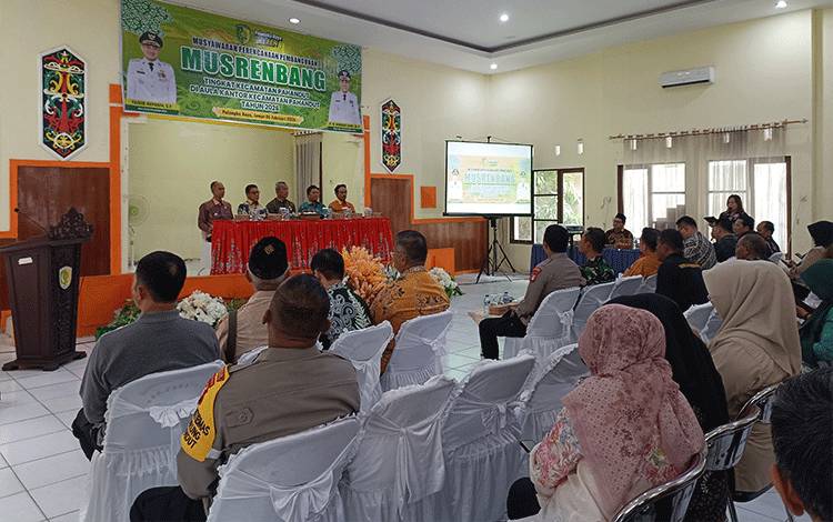 Kecamatan Pahandut Gelar Musrenbang