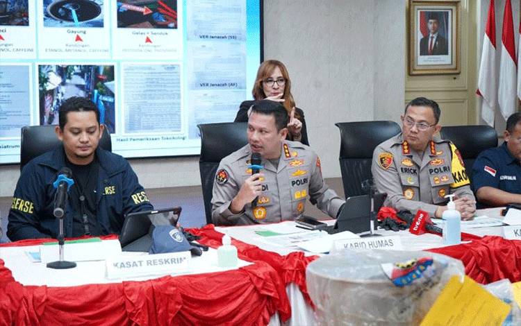 Polisi Sebut Kasus Keracunan Murni Pembunuhan Berencana