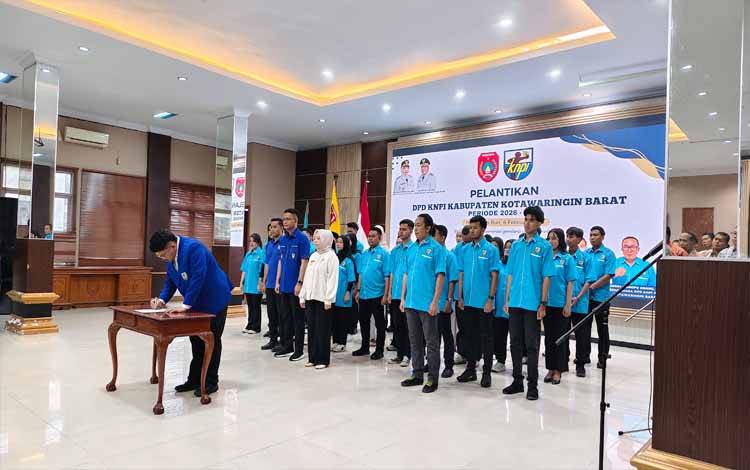 M. Yasir Fajar Afrizal Resmi Dilantik Menjadi Ketua KNPI Kobar 2026 - 2029