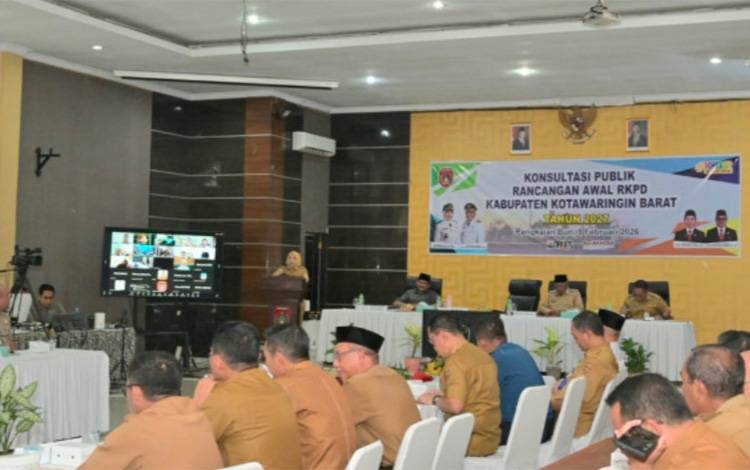 Pemkab Kobar Gelar Konsultasi Publik Ranwal RKPD 2027