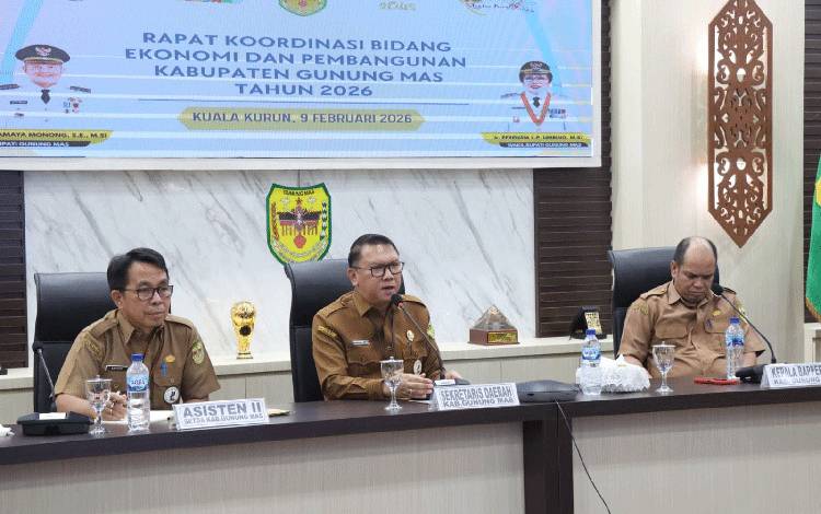 Sekda Gumas Pastikan Setiap Rupiah APBD Beri Dampak Nyata Bagi Kesejahteraan Masyarakat