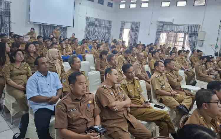 Pemkab Gunung Mas Selaraskan Program Perangkat Daerah