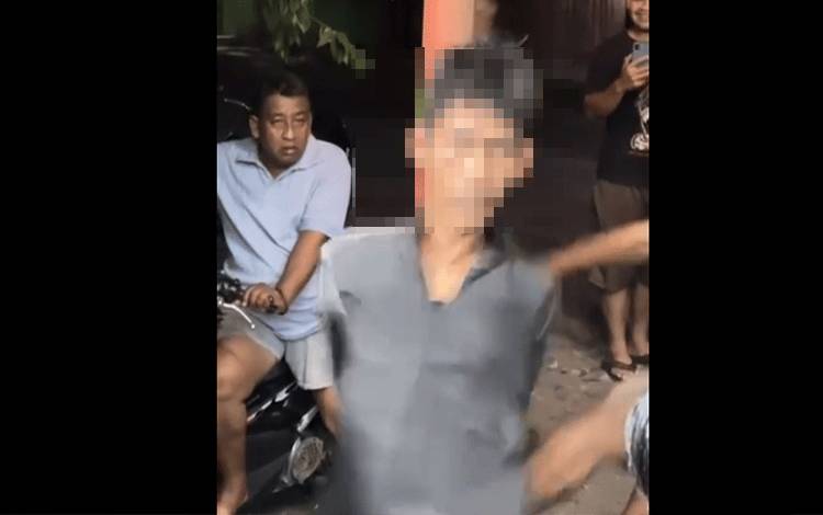 Warga Ceritakan Kronologi Penangkapan Pencuri di Megamaret Pangkalan Bun
