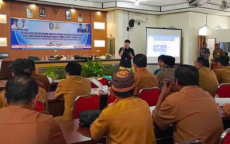 Kepala BKPSDM Kotim Sampaikan Data Purna Tugas dan Kondisi Rekrutmen ASN 2026
