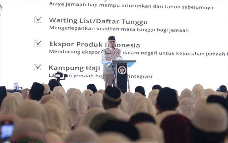 Kemenhaj Upayakan Beras Haji Bisa Dikirim ke Saudi Sebelum Ramadhan