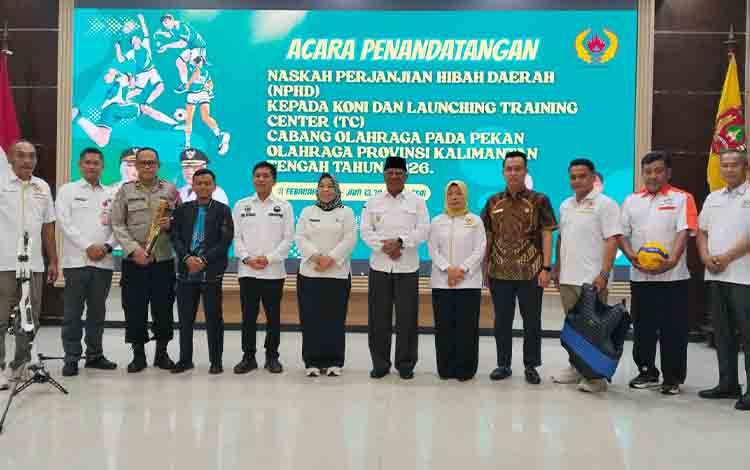 Kobar Luncurkan Training Center Matangkan Atlet Menuju Porprov Kalteng