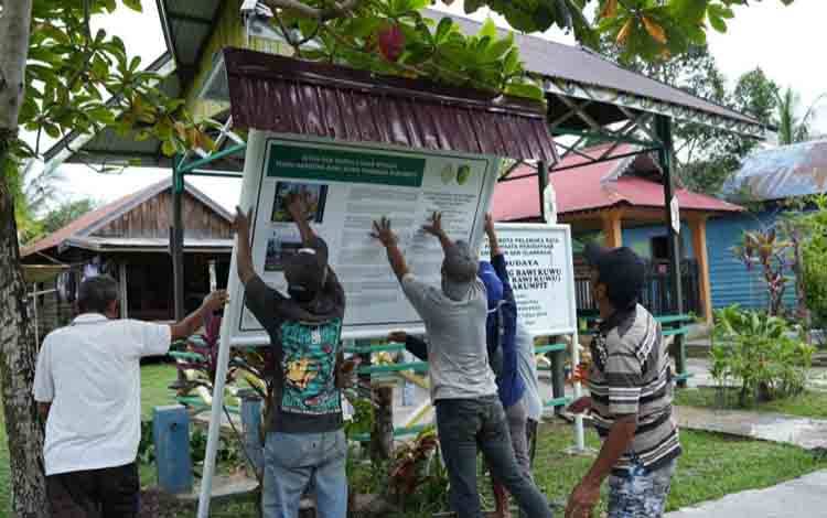 Disparbudpora Palangka Raya Pasang Papan Informasi di Empat Titik Cagar Budaya