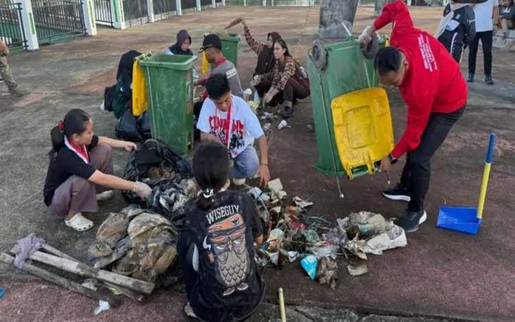 GMNI Lamandau Tunjukkan Aksi Nyata Peduli Lingkungan