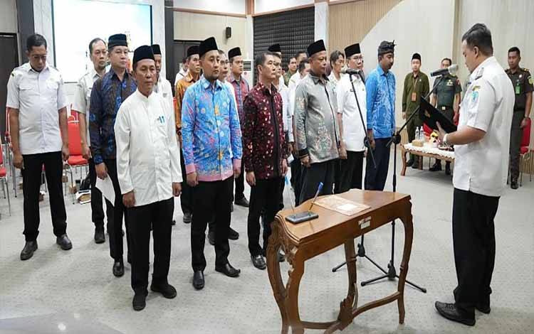 Bupati Lamandau Apresiasi Pengurus Lama dan Kukuhkan FKUB Periode 2025-2030