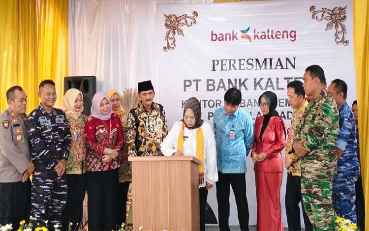 Bank Kalteng Resmikan Capem Pangkalan Lada untuk Dekatkan Pelayanan