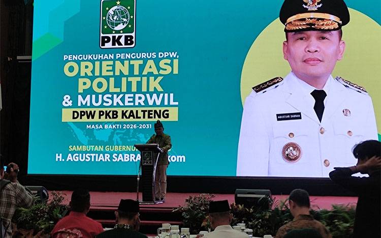 Muskerwil PKB, Gubernur Agustiar Sabran Tekankan Sinergi dan Gotong Royong Bangun Kalteng