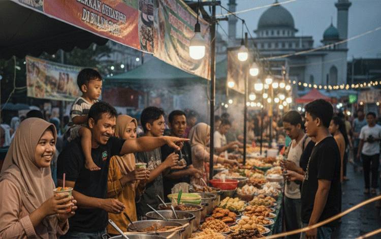 Ada 7 Lokasi Berburu Takjil di Palangka Raya