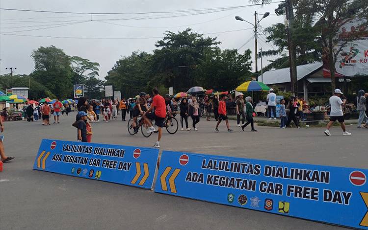 Dishub Kotim Tiadakan CFD Taman Kota Sampit Selama Ramadan, Aktif Kembali Usai Lebaran