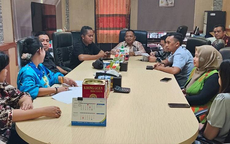 BKAD Seruyan Terima Kunker Komisi I DPRD Kotim, Bahas Lelang Aset Daerah
