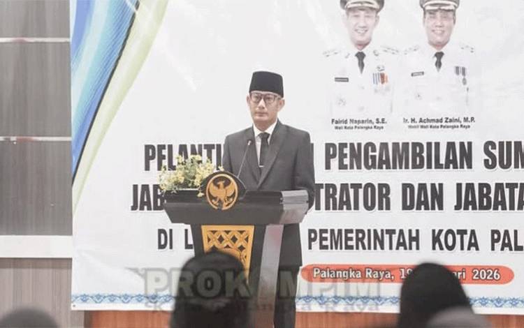 Wali Kota Palangka Raya Dorong Digitalisasi Pelayanan Publik