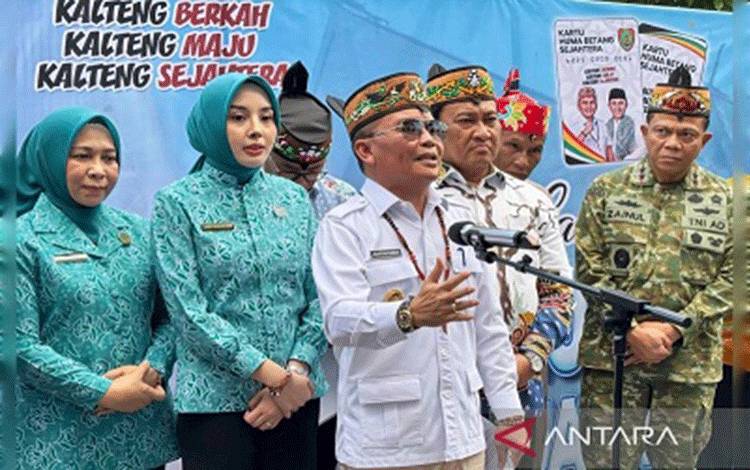 Gubernur Kalteng: Kartu Huma Betang Hadir Penuhi Kebutuhan Dasar Masyarakat