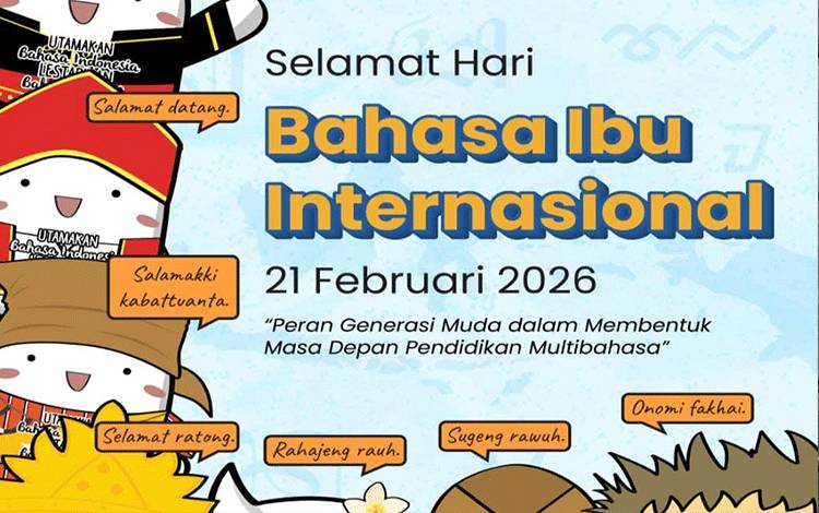 Kepala Balai Bahasa Kalteng Ajak Generasi Muda Lestarikan Bahasa Daerah