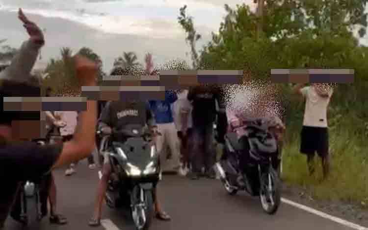 Ditegur Warga Atas Aksi Balap Liar di Mambulau Bataguh, Disahut: Kalau Mati Tidak Bawa-Bawa Juga