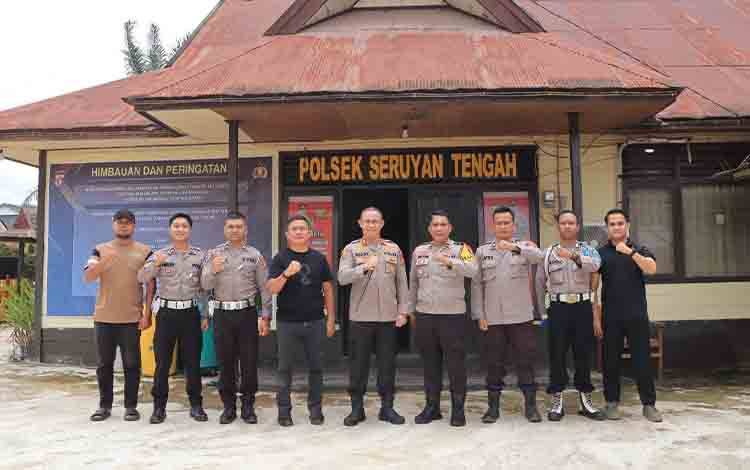 Kapolres Seruyan Periksa Fasilitas dan Beri Arahan di Polsek Seruyan Tengah
