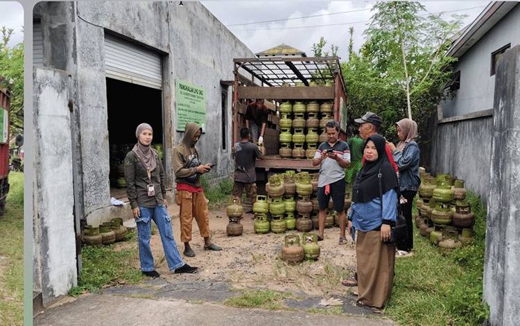 Pemkab Seruyan Sidak Pangkalan LPG Buntut Langkanya Gas Subsidi