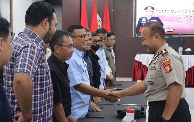 Kapolres Katingan Gelar Silaturahmi Kamtibmas Bersama Pelaku Usaha