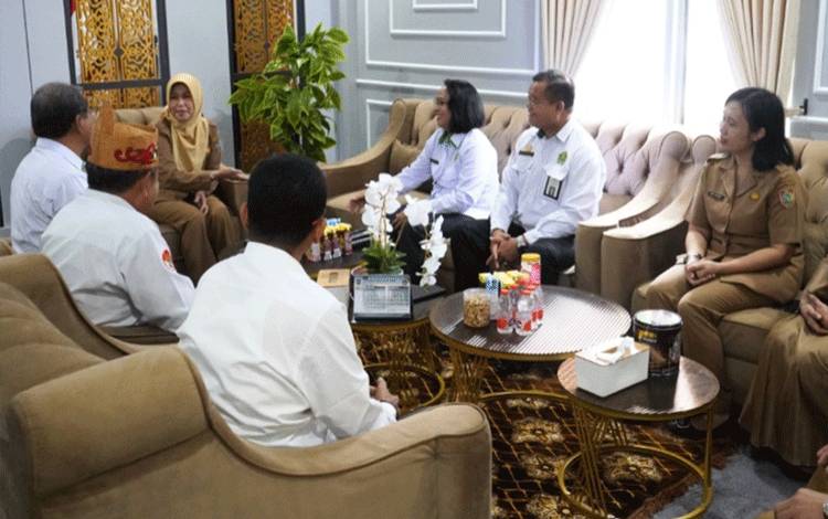 BKD Kalteng Terima Audiensi IAHN, Bahas MoU Kerja Sama Pengembangan SDM