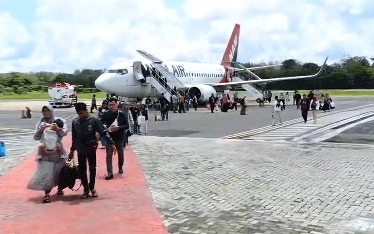 Sejumlah Penerbangan di Bandara H Asan Sampit Mulai Penuh Jelang Lebaran