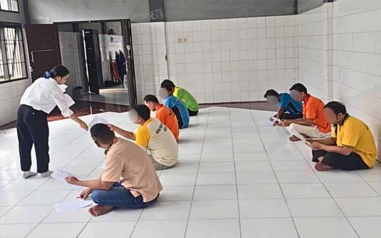 Rutan Tamiang Layang Skrining Kesehatan Mental Warga Binaan