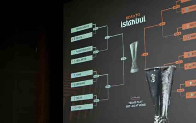 Drawing 16 Besar Liga Europa: Lille vs Aston Villa, Roma Jumpa Bologna