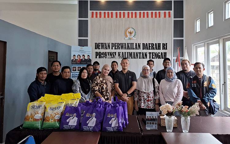 Anggota DPD RI Siti Aseanti Gelar Silaturahmi dengan Pers di Palangka Raya