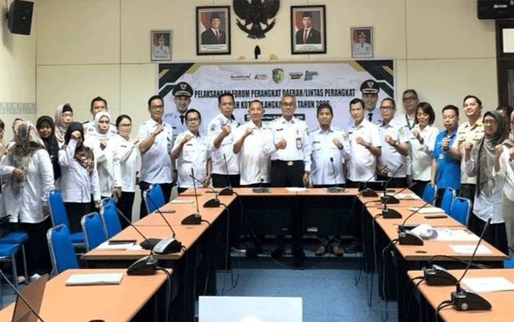 Sekda Palangka Raya Tekan Pentingnya Sinkronisasi Program Kerja Antar OPD