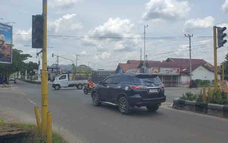 Dishub Kotim Beberkan Penyebab Traffic Light Simpang Tidar Sampit Padam