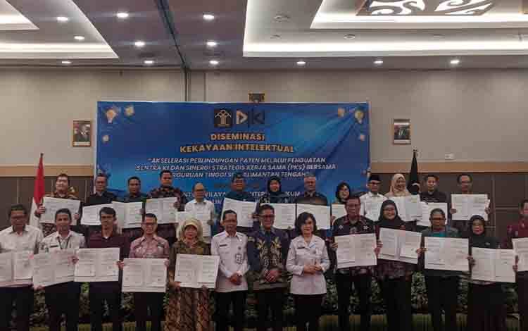 Kanwil Kemenkum Kalteng Perkuat Ekosistem Inovasi Lewat PKS Diseminasi KI
