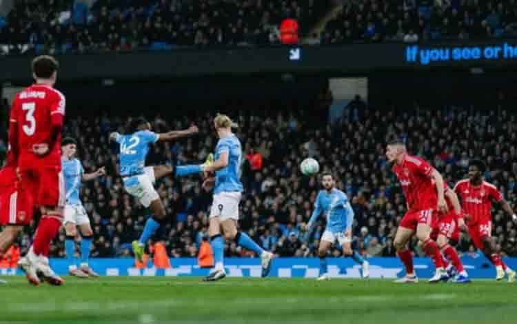 Manchester City Harus Berbagi Poin Usai Ditahan Imbang Nottingham 2-2
