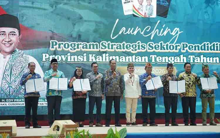 Pemprov Kalteng Luncurkan Program Strategis Pendidikan 2026