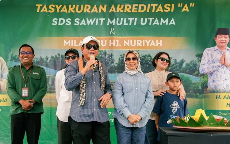 SDS Sawit Multi Utama Raih Akreditasi A, H. Abdul Rasyid AS Apresiasi Kinerja Guru