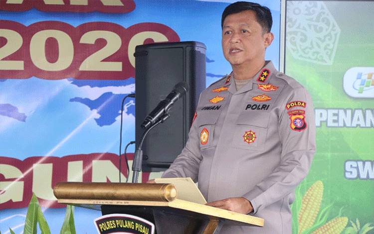 Kapolda Kalteng Berkomitmen Rangkul Pelaku Usaha Dorong Ketahanan Pangan Nasional