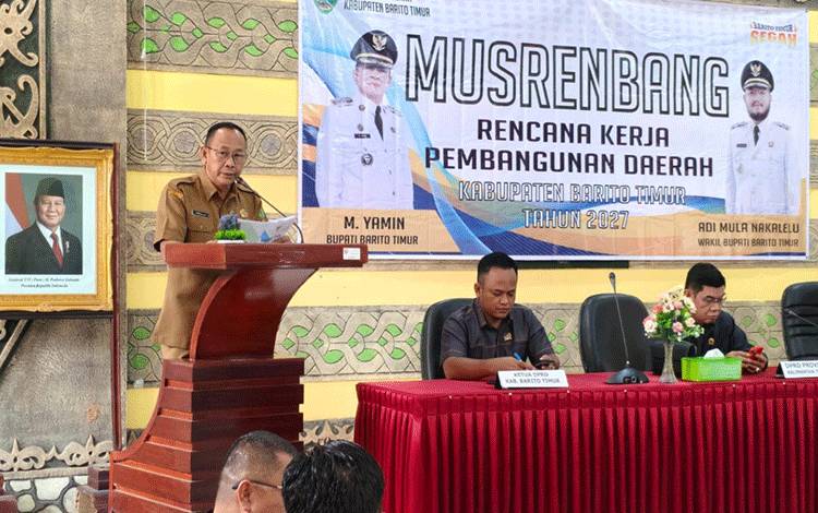 Bupati Barito Timur Tekankan Prioritas Pembangunan dan Sinergi Pemangku Kepentingan