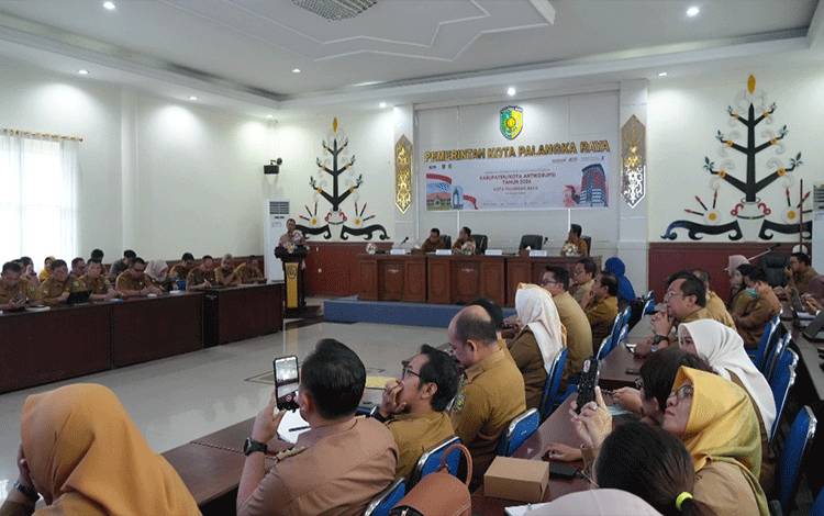 Palangka Raya Akan Dinobatkan Sebagai Kota Antikorupsi