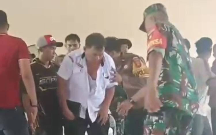 Camat Mentaya Hilir Utara Kotim Diserang Warga saat Mediasi Gapoktanhut