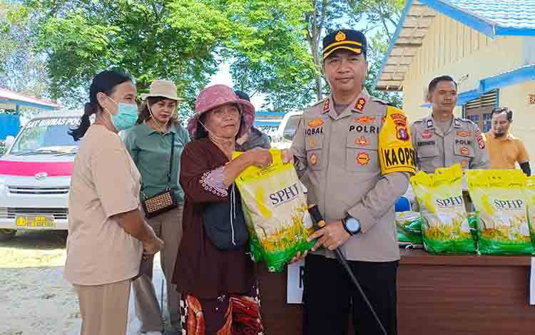 Gerakan Pangan Murah Digelar Polres Pulang Pisau Jelang Lebaran