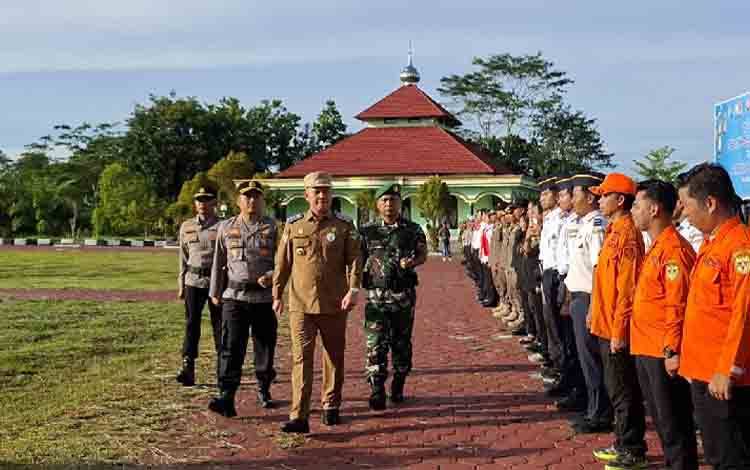 130 Personel Gabungan di Gumas Disiagakan di Tiga Pos Terpadu untuk Amankan Arus Mudik