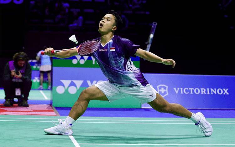 Ginting Fokus Jaga Performa Dalam Perjalanan di Swiss Open 2026