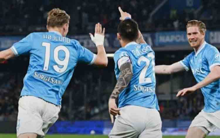 Hasil Liga Italia: Napoli Balik Kalahkan Lecce, Juventus Menang Tipis
